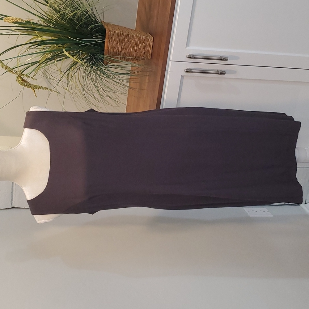 Jessica Howard Eggplant Purple Sleeveless Dress, Size 12
